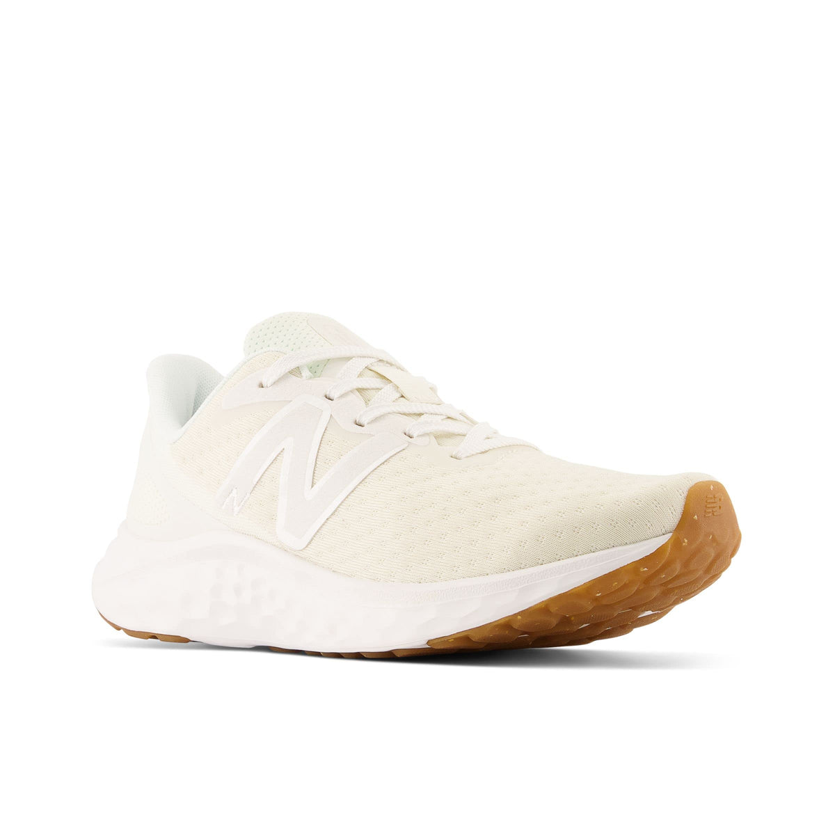 New Balance Women's Fresh Foam Arishi V4 Running Shoe, Raw Sugar/Gum, 8 Wide