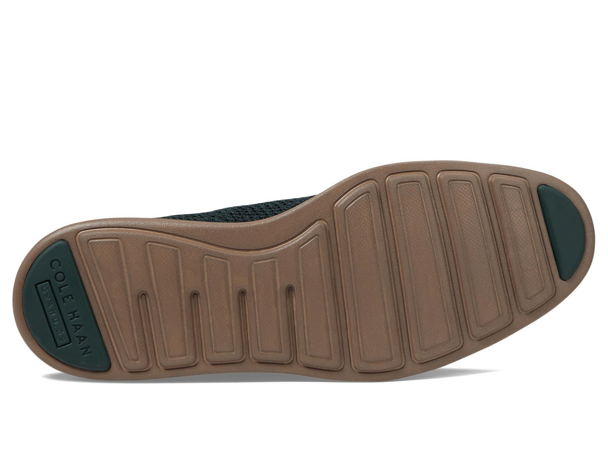 Cole Haan Men's ORIGINALGRAND Stitchlite Wingtip Oxford, Scarab/Black Truffle, 11