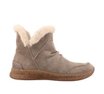 Taos Footwear Women's Future Casual Mid Top Boot Dark Taupe Suede 9 M US