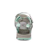 KEEN New Women's Terradora II Toe Post Sandal Light Gray/Ocean 6