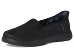 SKECHERS Women's Hands Free Slip-ins On-The-Go Flex Double Gore Loafer, Black, 9