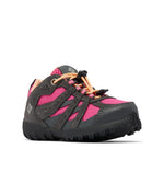 Columbia Youth Boys Redmond Waterproof, Dark Grey/Pink Ice, 11