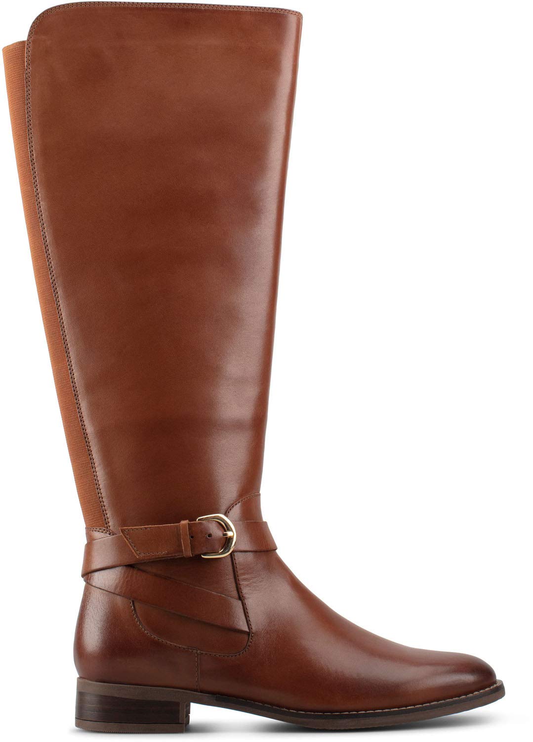 Clarks Hamble High Dark Tan Leather 10 D - Wide