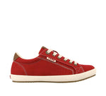 Taos Women's Star Burst Sneaker 7 Red/Tan