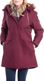 Legendary Whitetails Women's Anchorage Parka, Rusty Maroon, X-Large