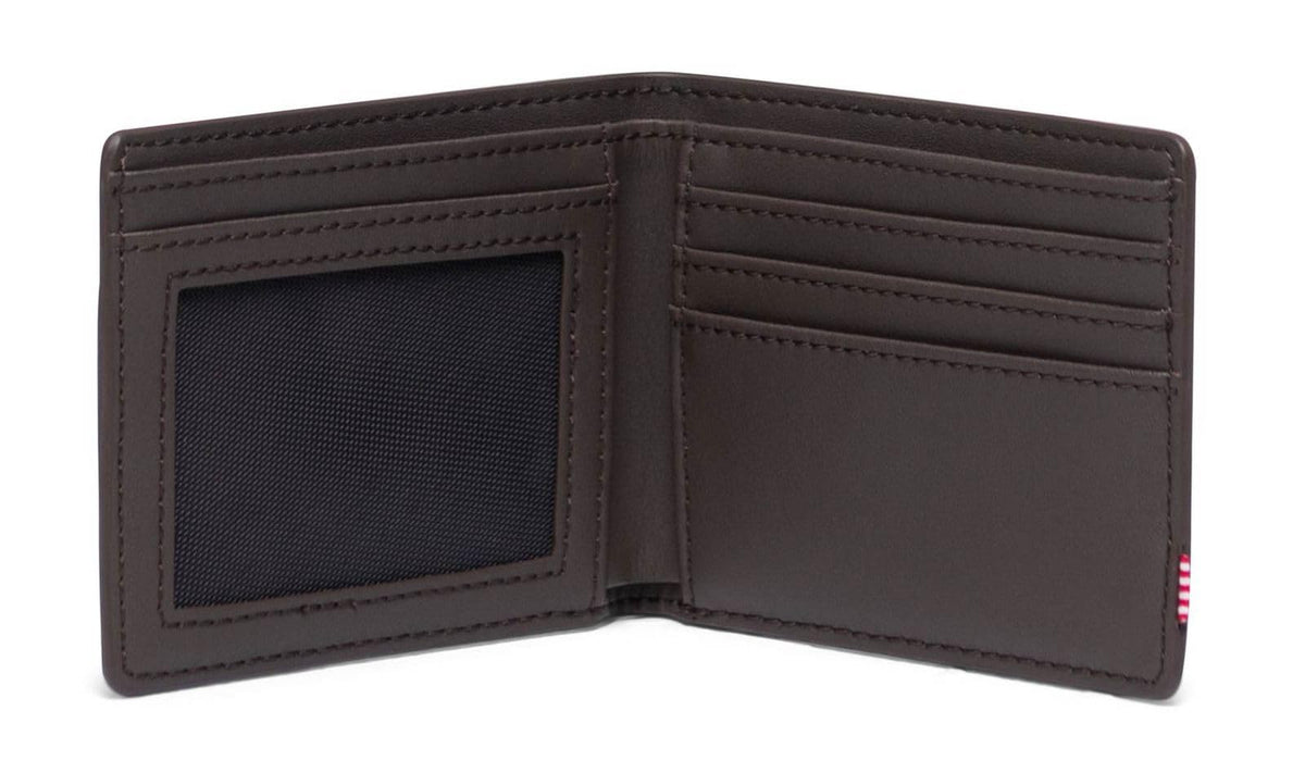 Herschel Supply Co. Hank Leather RFID Brown One Size