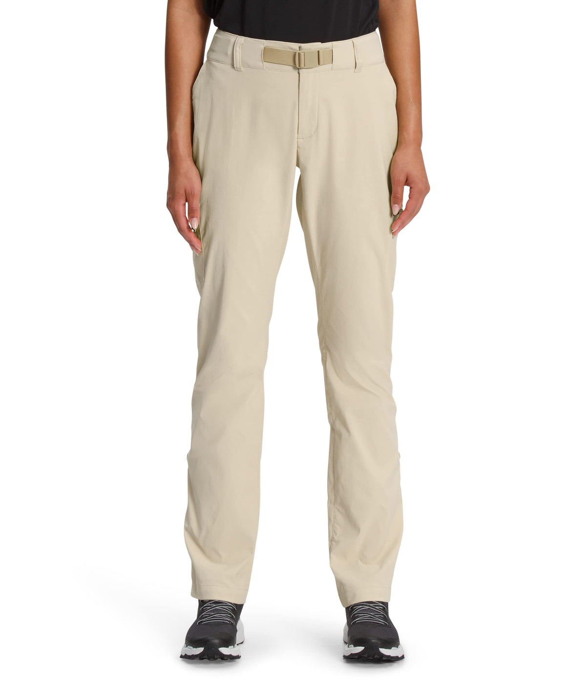 THE NORTH FACE Women's Paramount Active Mid Rise Pant (Standard and Plus Size), Gravel, 4 Regular