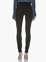 PAIGE Women's Hoxton Ultra Skinny Jeans, Black Shadow, 32