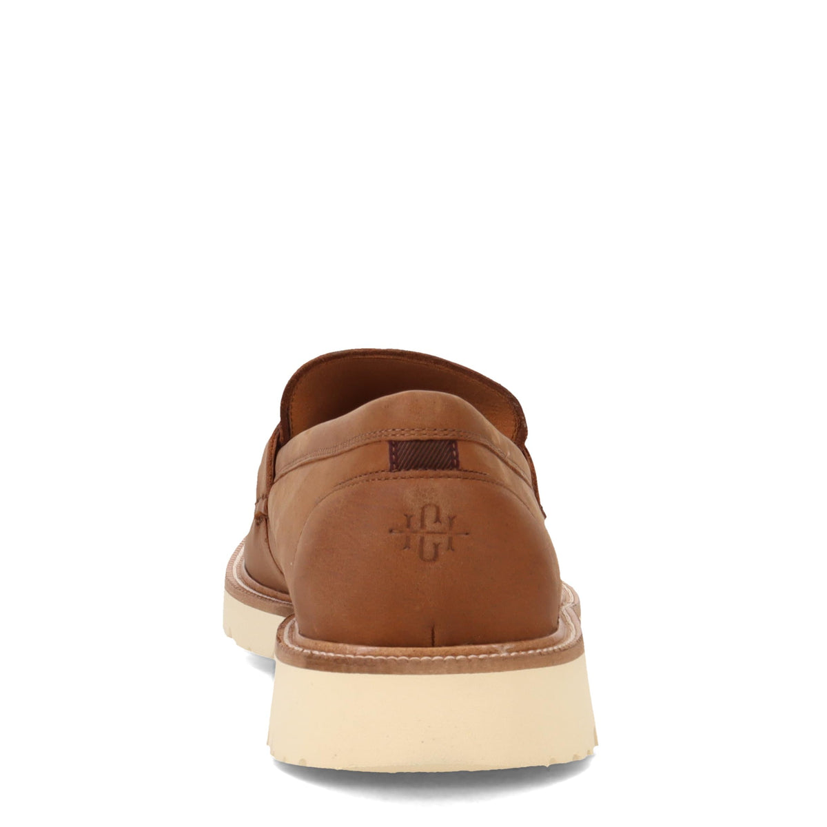 Cole Haan Amercn Classic Penny Men’s Loafers – Round Toe Silhouette – Leather Upper – Slip-on Style Cuoio/Alabaster Gleam 11 W - Wide