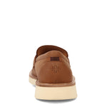 Cole Haan Amercn Classic Penny Men’s Loafers – Round Toe Silhouette – Leather Upper – Slip-on Style Cuoio/Alabaster Gleam 11 W - Wide