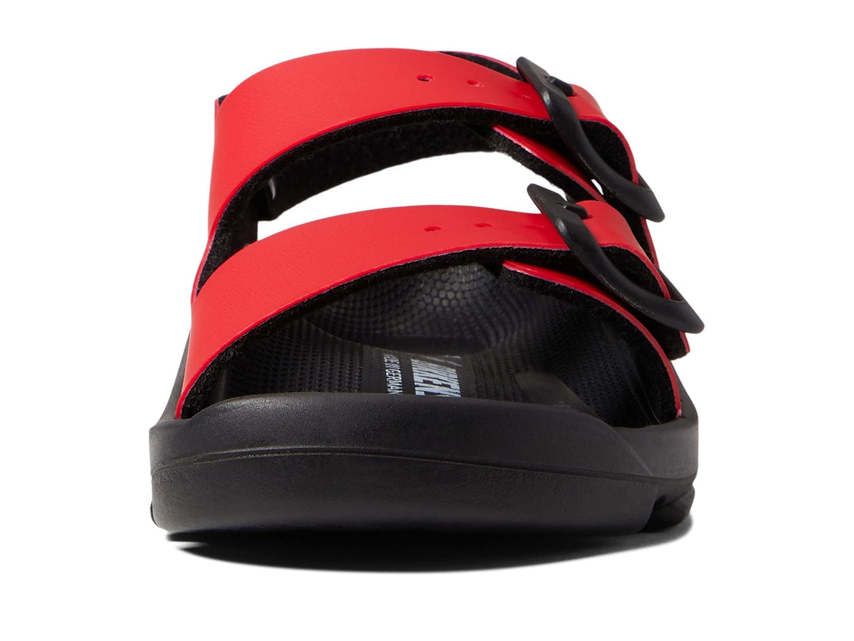 Birkenstock Mogami (Toddler/Little Kid/Big Kid) Active Red Birko-Flor EU 34 (US 3-3.5 Little Kid/Big Kid) Narrow