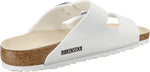 Birkenstock Women's Arizona Birko-Flor White Patent 41 N