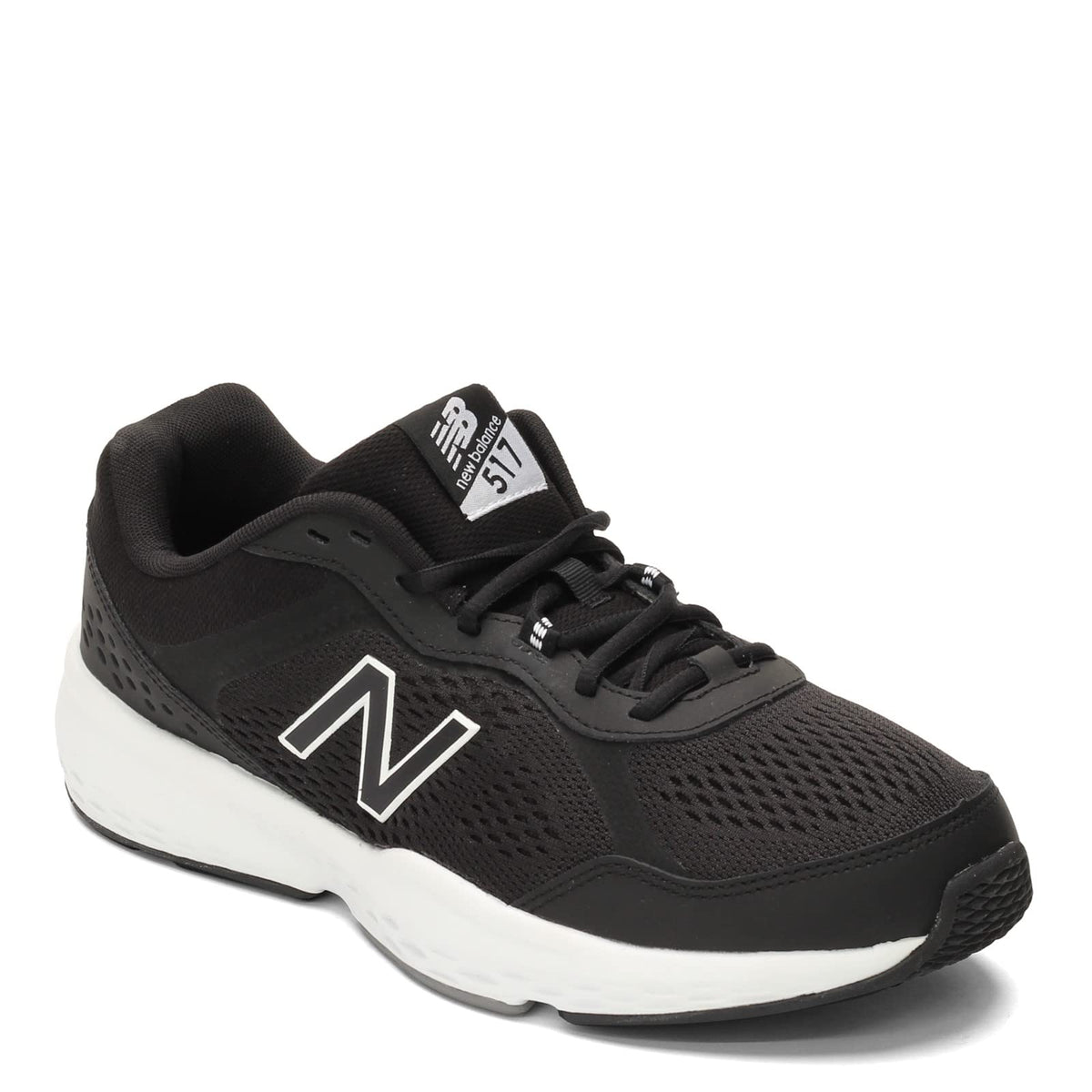 New Balance Men's 517 V2 Cross Trainer, Black/White, 7