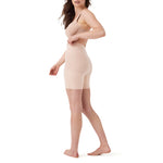 SPANX Women's Power Shorts, Soft Nude, Off White, Tan, 1X - Regular