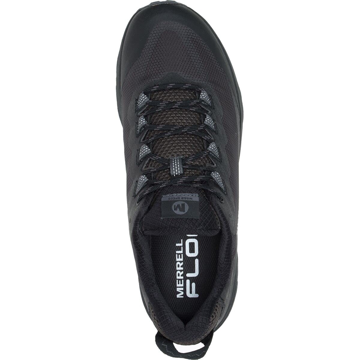 Merrell Moab Speed Hiking Shoes - Wide Width (for Men) Black/Asphalt 11 Wide