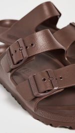 Birkenstock Women's Arizona EVA Sandals, Roast, Brown, 9 Medium US