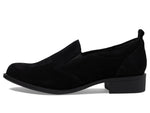 SAS Women's Saddle Slip On Loafer Black Suede 10.5 Medium