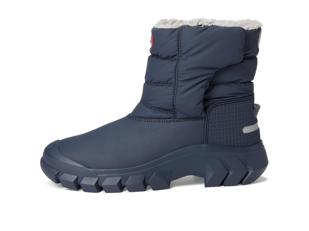 Hunter Snow Boots (Little Big Kid) Rain, Dark Blue, 1 US Unisex
