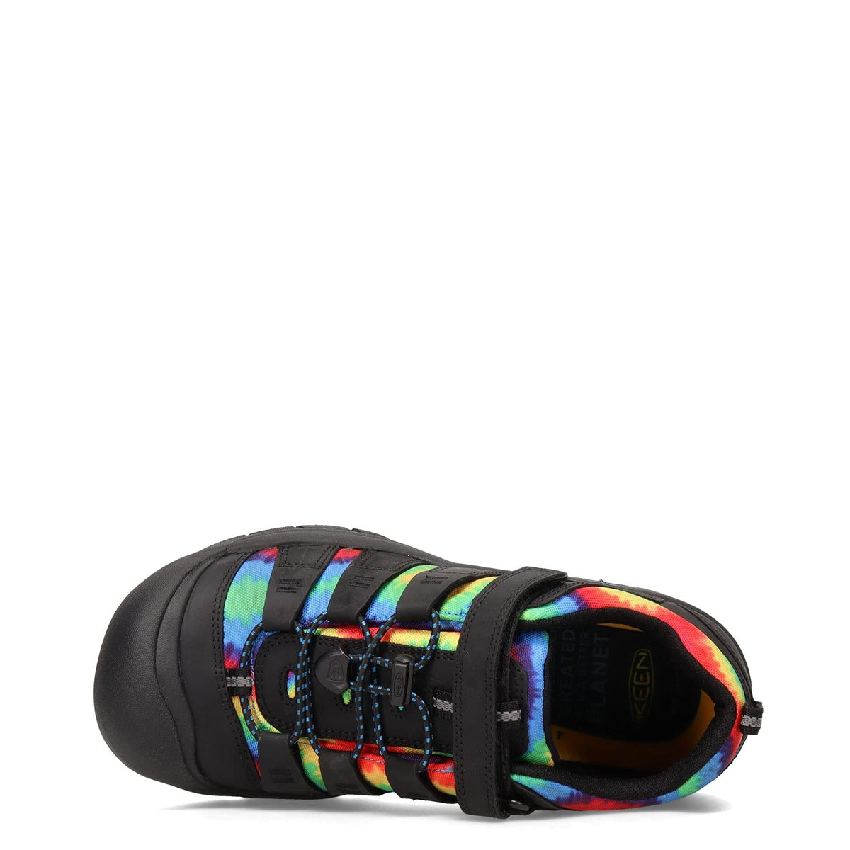 KEEN Newport Shoe Casual Sneaker, Black/Original Tie Dye, 8 US Unisex Little Kid