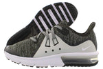 Nike Air Max Sequent 3 GS Running Trainers 922884 Sneakers Shoes (UK 4 US 4.5Y EU 36.5, Sequoia Light Bone 300)