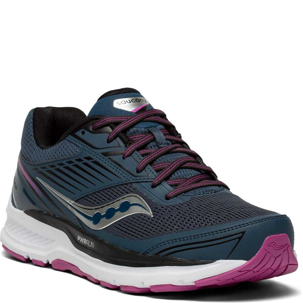 Saucony Women's Echelon 8 Running Shoe, Space Razzle, 8.5