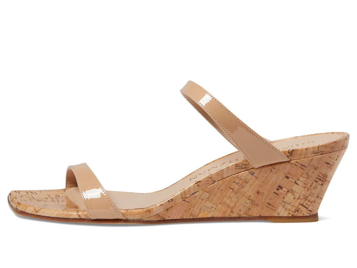 Stuart Weitzman Aleena 50 Wedge Adobe 7.5 M