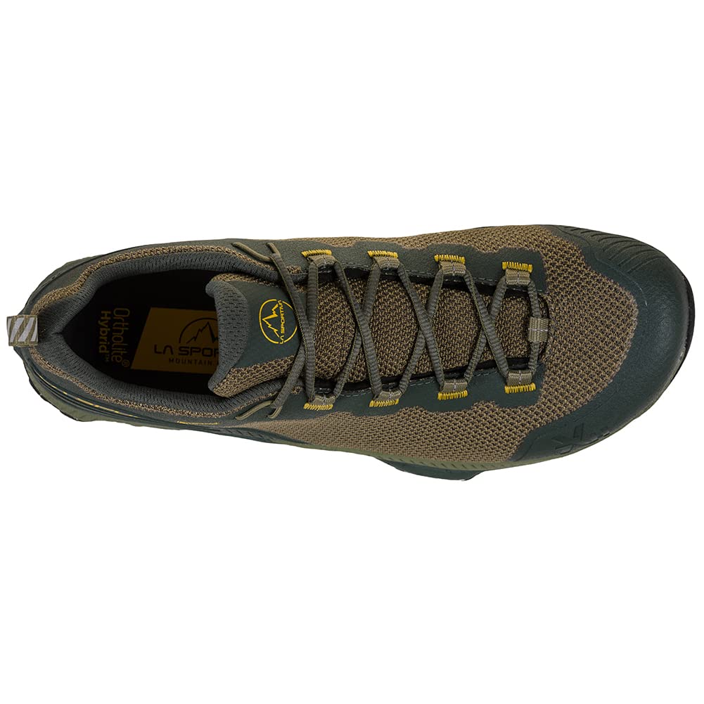 La Sportiva Mens TX Hike GTX Hiking Shoes, Charcoal/Moss, 10