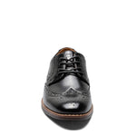 Florsheim Boy's, Rucci JR Wingtip Oxford - Little Kid & Big Kid 6 Big Kid Black