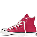 Chuck Taylor All Star Canvas High Top, Red, 3.5
