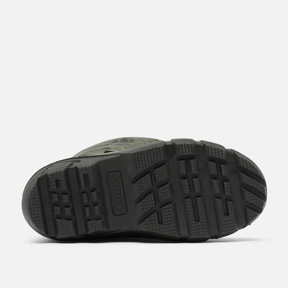 Sorel Children's Flurry Print Boot - Waterproof - Slate Green - Size 9