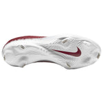 Nike Men's Lunar Vapor Ultrafly Elite 2 Baseball Cleat (Team Crimson/White, 12.5)