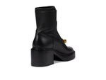Coach Kenna Leather Bootie Black 8 B (M)