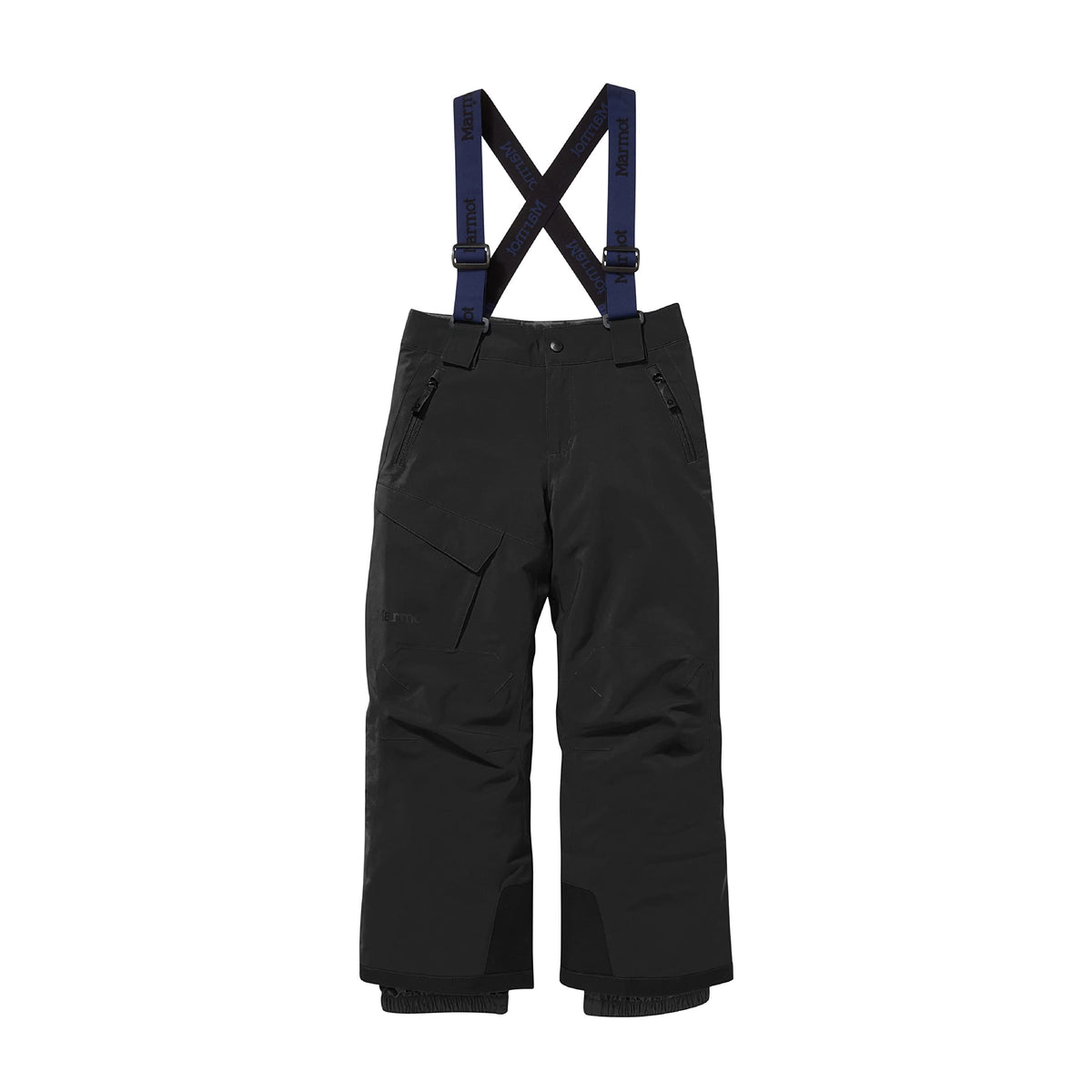 Marmot Kid's Edge Insulated Snow Pant - Kids Snowpants for Winter, Skiing, Snowboarding, Tubing, and Snow Fun, Black, X-Large