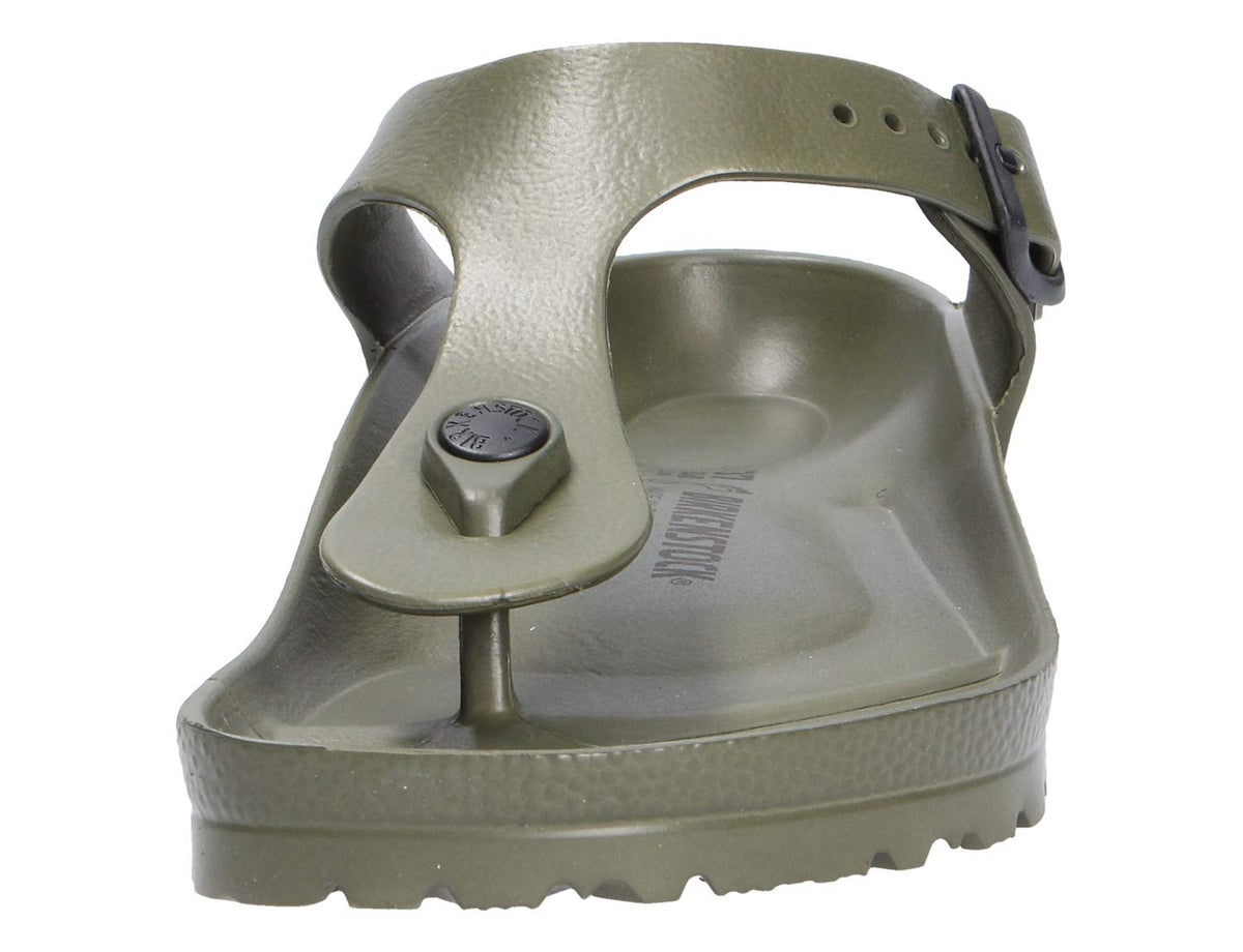 Birkenstock Womens Gizeh EVA Sandals Khaki Size 44 M EU