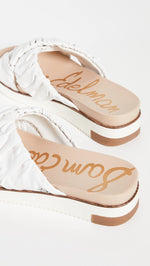 Sam Edelman Aida Bright White 6.5 M