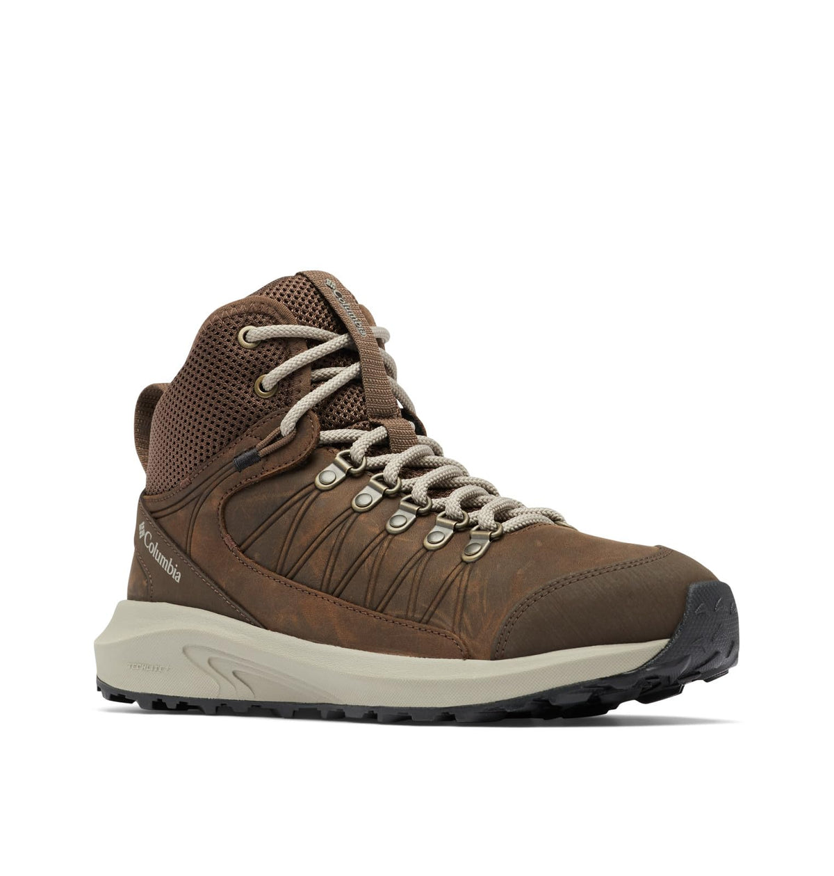 Columbia Women's Trailstorm Crest Mid Waterproof, Cordovan/Kettle, 7.5