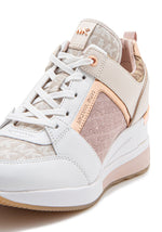 Michael Kors Georgie Trainer Natural Multi 8.5 M