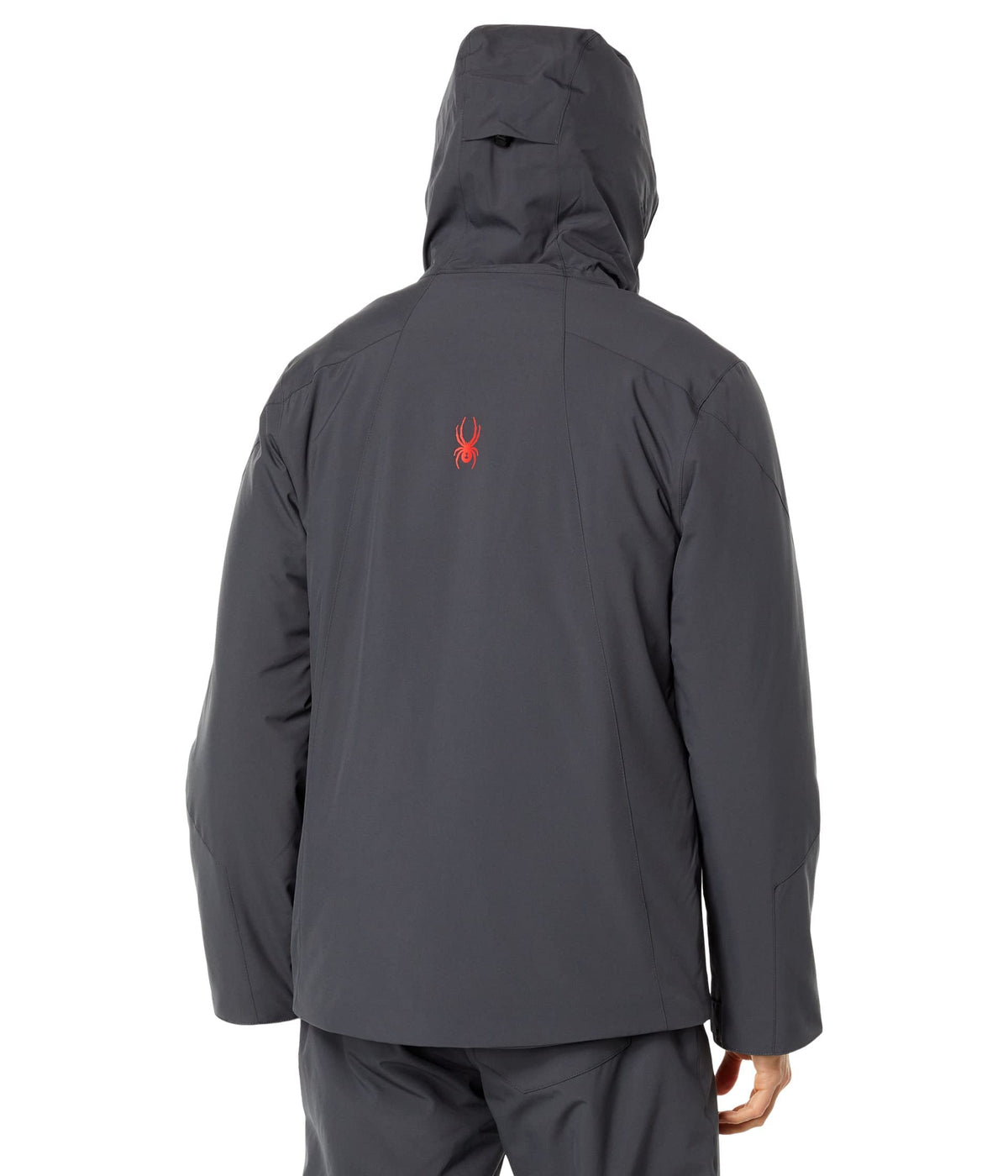 Spyder Men's Wildcard Insulated Ski Jacket, Ebony Volcano, Small