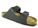Birkenstock Men´s Arizona Black Synthetic Sandals 40 Schmal N 551253