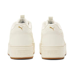 PUMA Women's Karmen Rebelle 8.5 Warm White-puma Team Gold