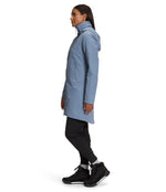 THE NORTH FACE Women's Shelbe Raschel Parka Length With Hood, Folk Blue, X-Small