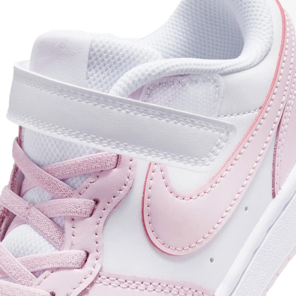 Nike Court Borough Low 2 SE (Little Kid) White/Pink Foam 11 Little Kid M