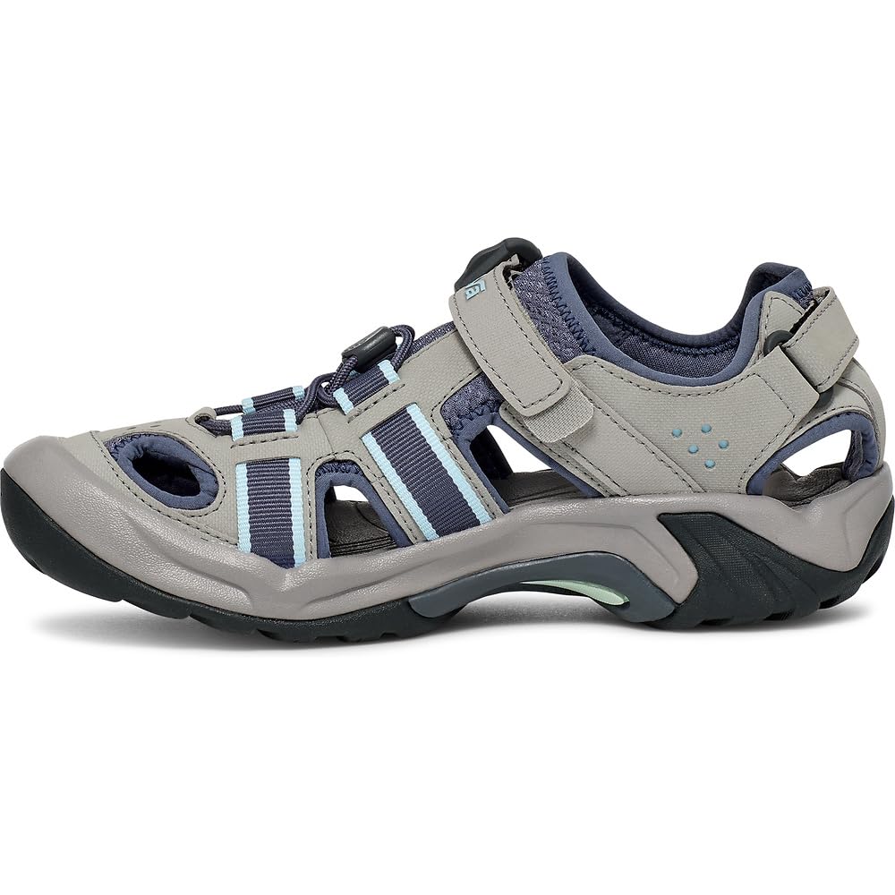 Teva womens Omnium Sandal, Slate, 8.5 Wide US