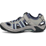 Teva womens Omnium Sandal, Slate, 8.5 Wide US