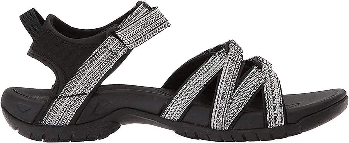 Teva Women's Tirra Athletic Sandal 9.5 Black White Multi