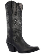Durango Crush Women’s Black Rosewood Western Boot Size 8(M)