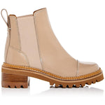 See by Chloe Mallory Ankle Boot Dark Beige EU 38.5 (US Women's 8.5) M