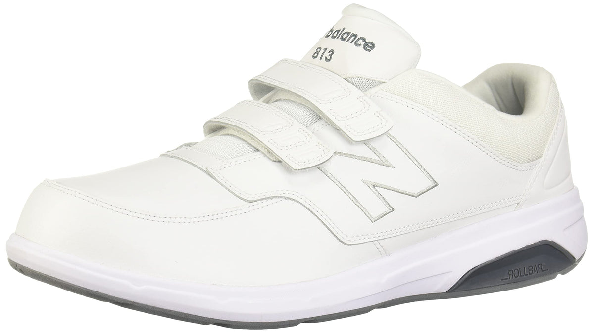 New Balance Men's, 813 Strap Walking Shoe White 14 4E