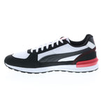 PUMA Graviton Puma White/Puma Black/High-Risk Red/Puma Silver 10.5 D (M)