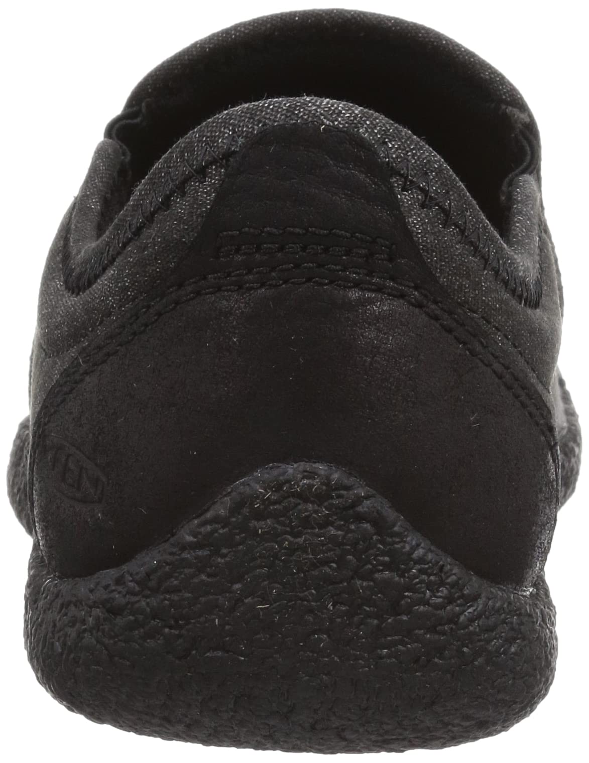 KEEN Men's Howser Canvas Low Height Casual Comfy Durable Slip on Slipper 11 Black/Black